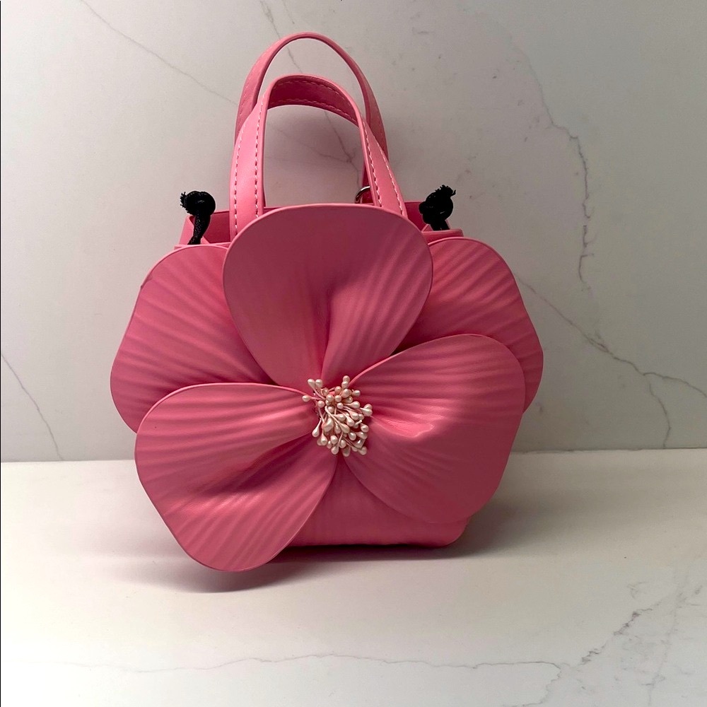 Kiki clutch Pink Flower Bag
